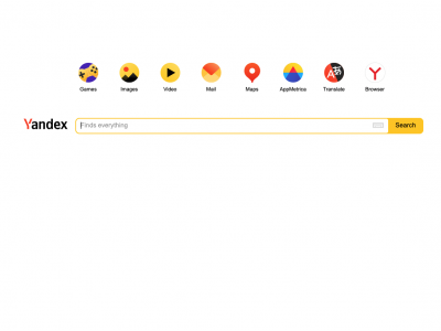 俄罗斯搜索引警 - Yandex