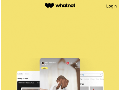 Whatnot - 直播购物平台