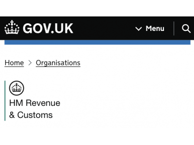 英国海关总署官网（HMRC）